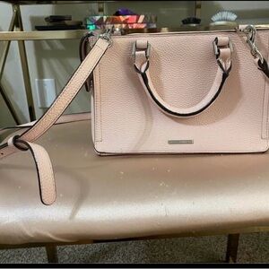 Rebecca Minkoff Blush Pink Leather Handbag